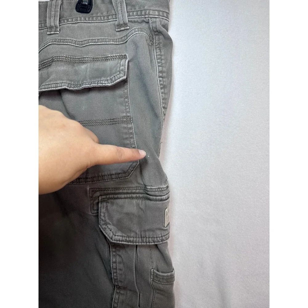 Red Head Men's‎ Cargo Shorts Gray Size 44 Authentic Outdoor Gear Cotton Blend
